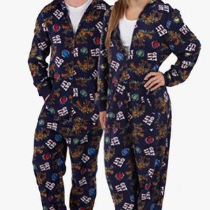 Unisex M Boxercraft fleece hoodie onesie